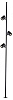 Наземный высокий светильник Favourite Securitas 4638-3F 100_100_3073592